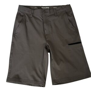 Sonoma boys shorts flex wear 18 Regular elastic drawstring belt grey